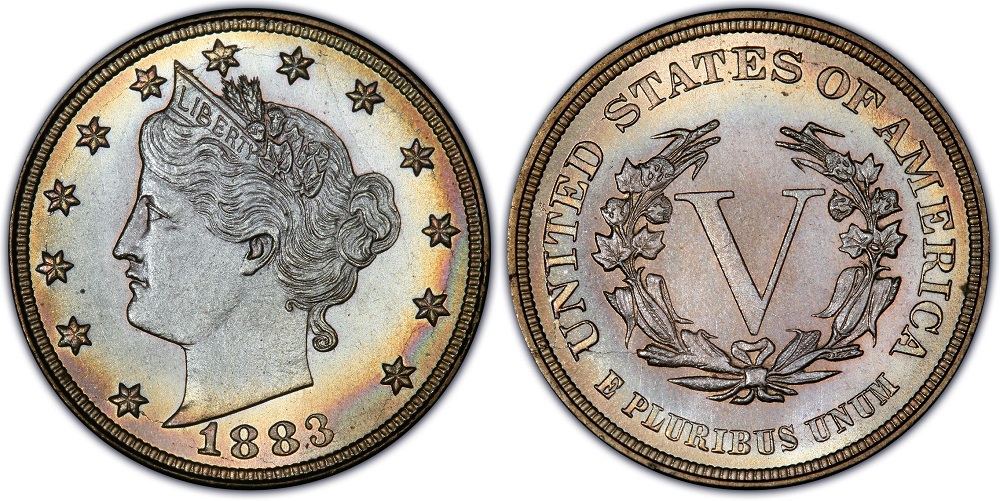 Historical Philadelphia Mint photograph circa 1880s where all three 1883 nickel types were produced
